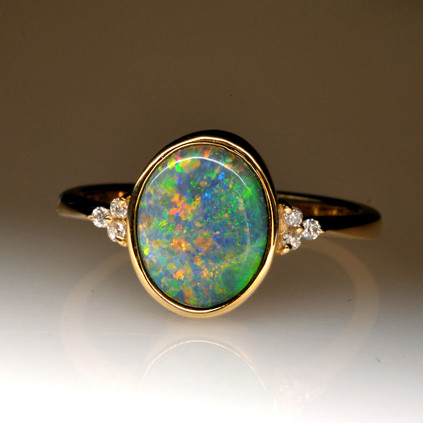 Opal Engagement Ring Setting
