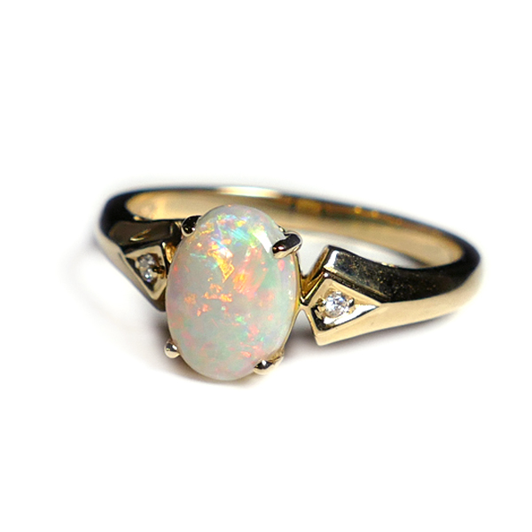 Opal Engagement Ring Setting